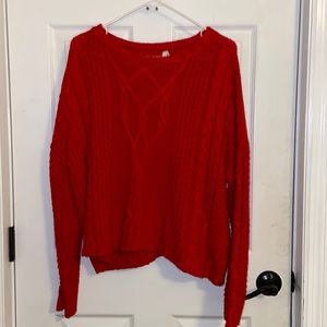 Mudd Red Sweater